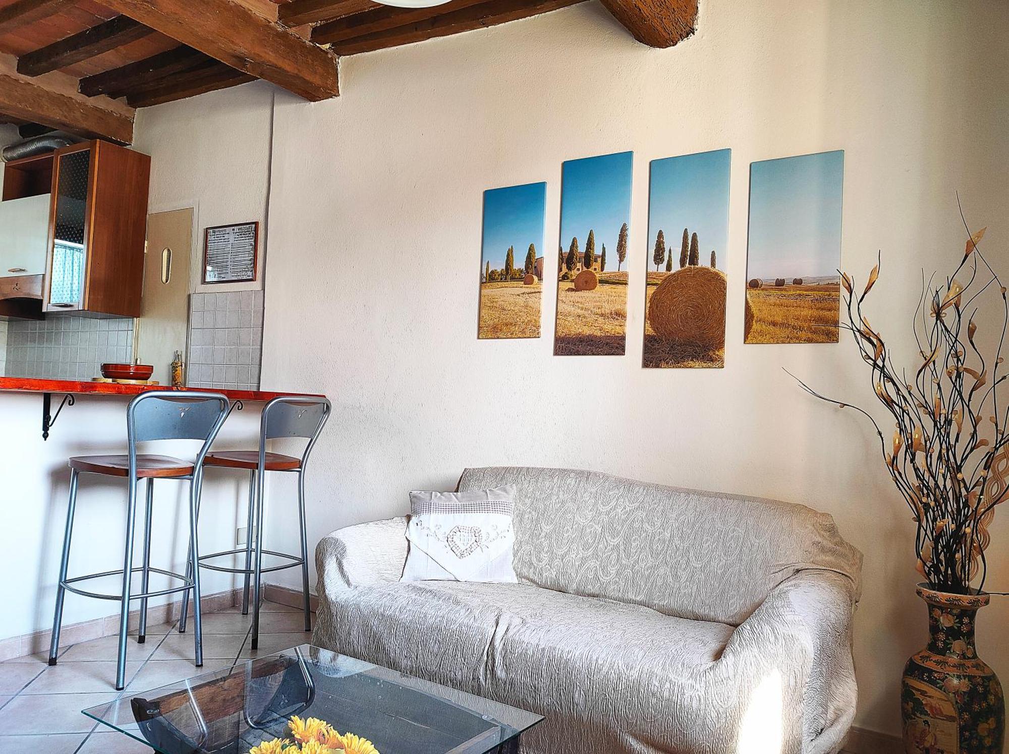 La Casina Di Colle - Appartamento Rustico Sulle Colline Di Pisa คาสเชียนา แตร์เม ภายนอก รูปภาพ